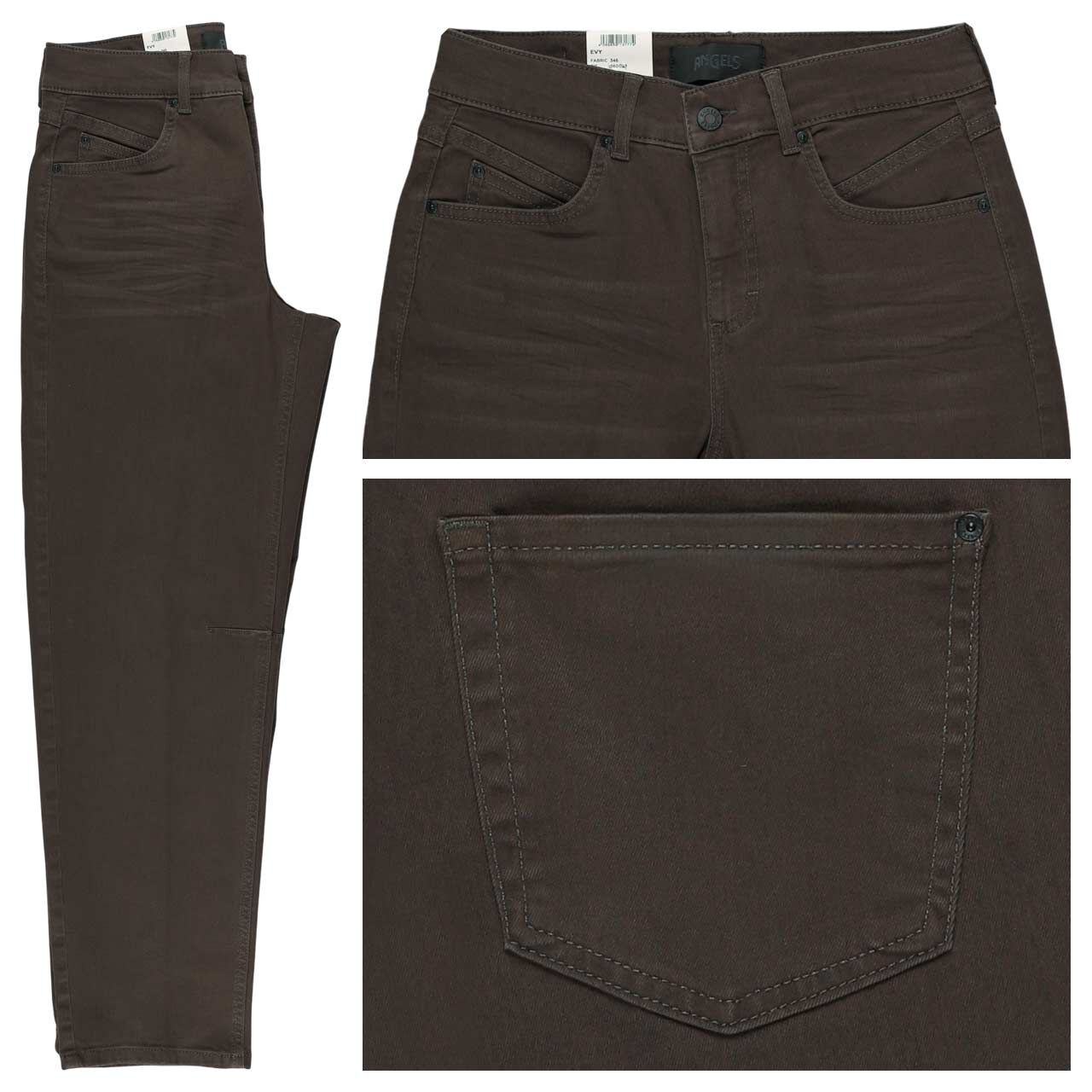 Angels Evy Barrel Ankle Jeans chocolate used