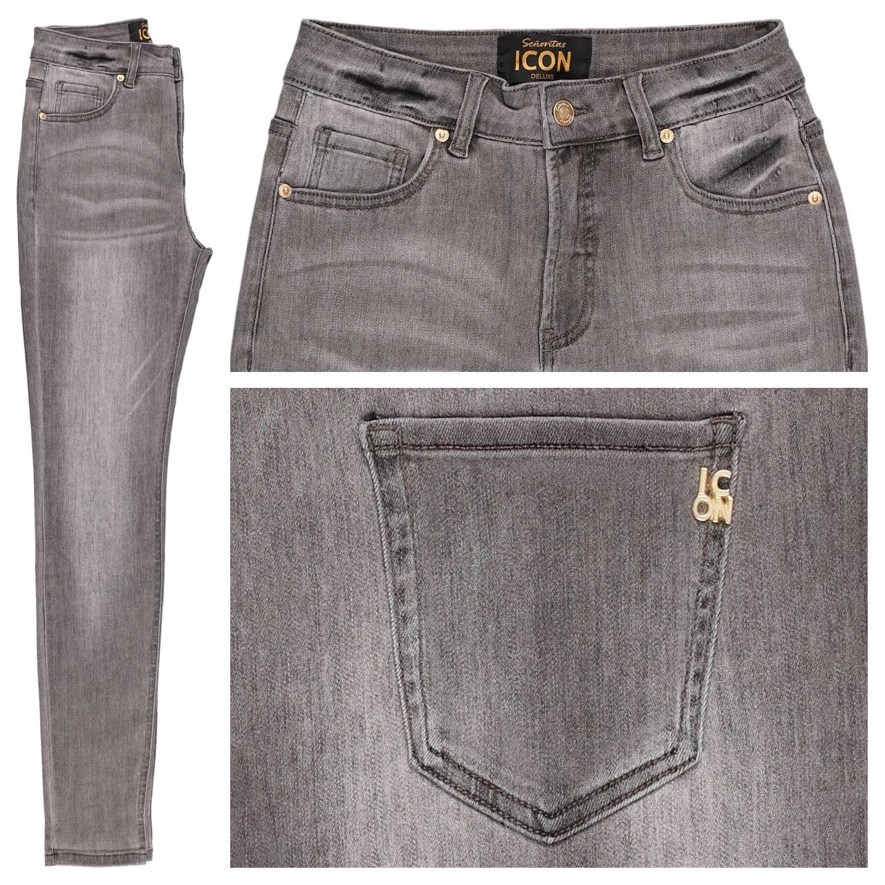 Senoritas ICON Roadstar Jeans grey faded clean