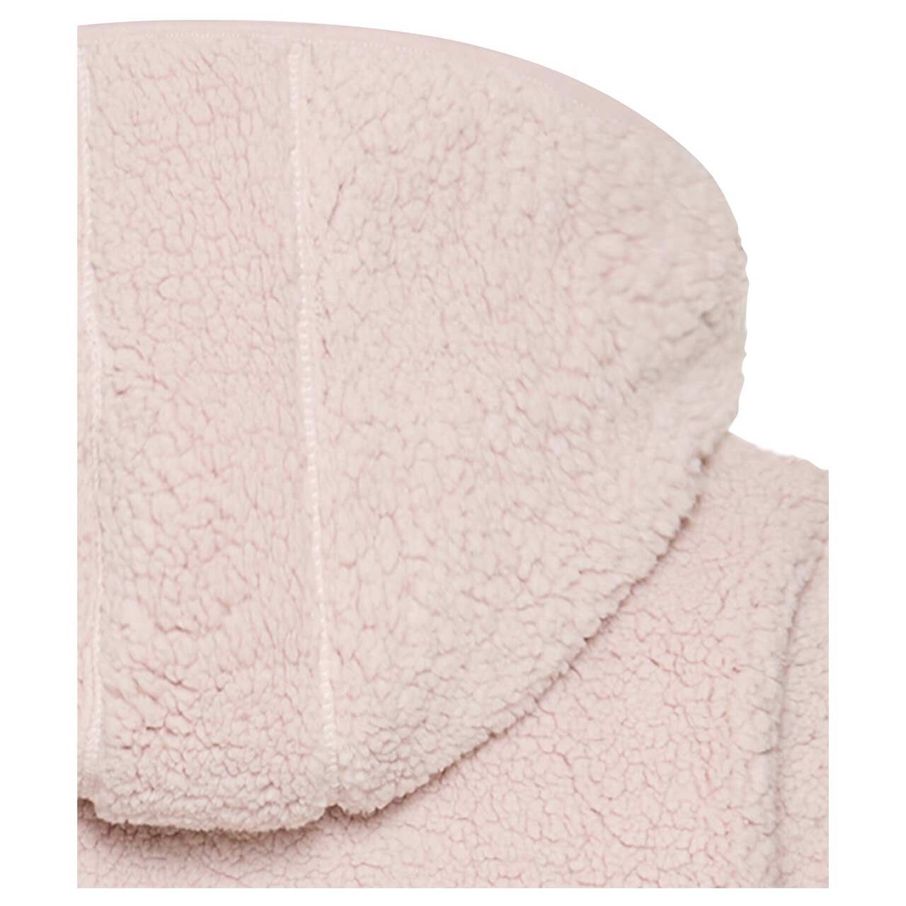 Damen Hoodie Teddy Sweatshirt von Camel active in Rosa, detaillierte Rückansicht
