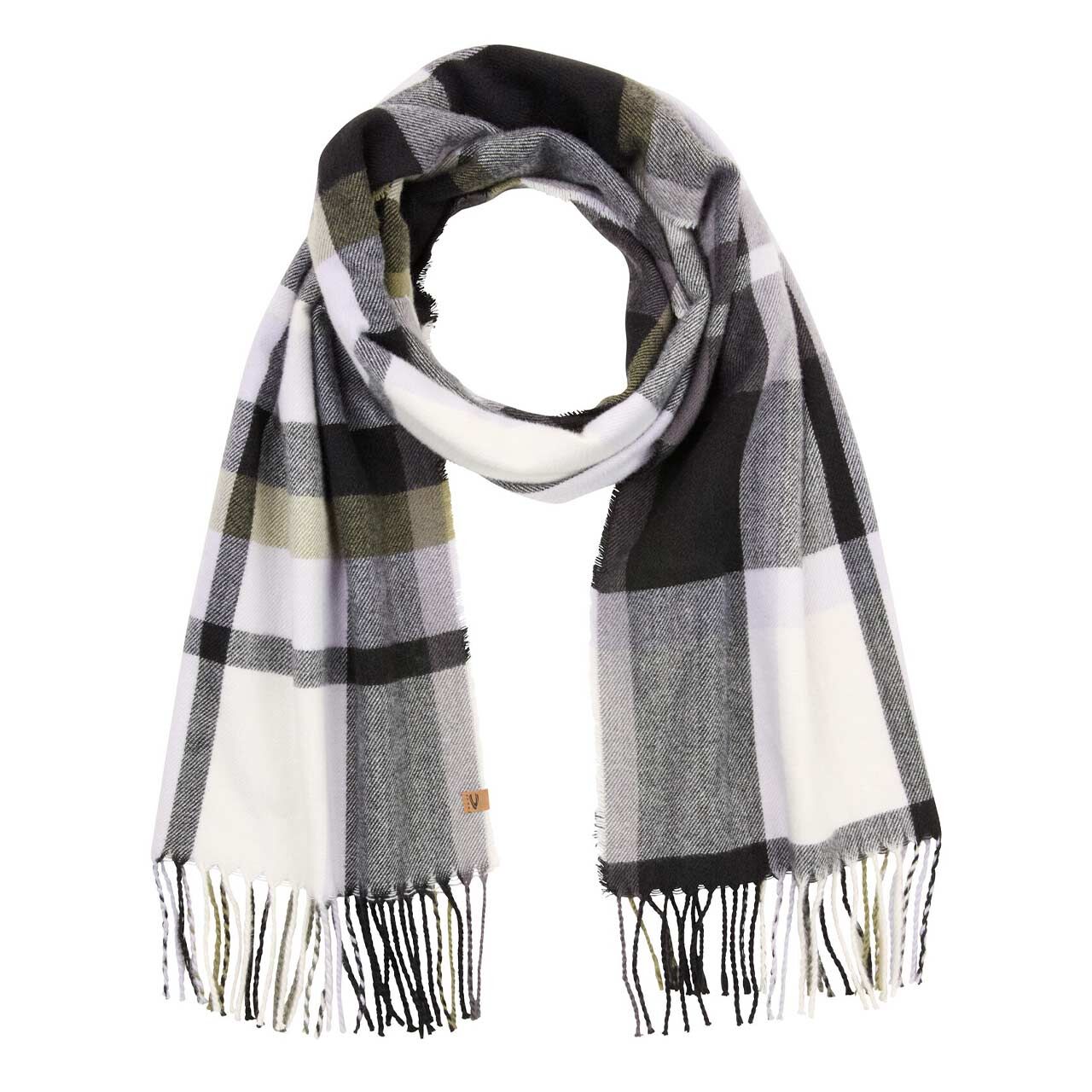 Camel active Damen Schal misty lilac check