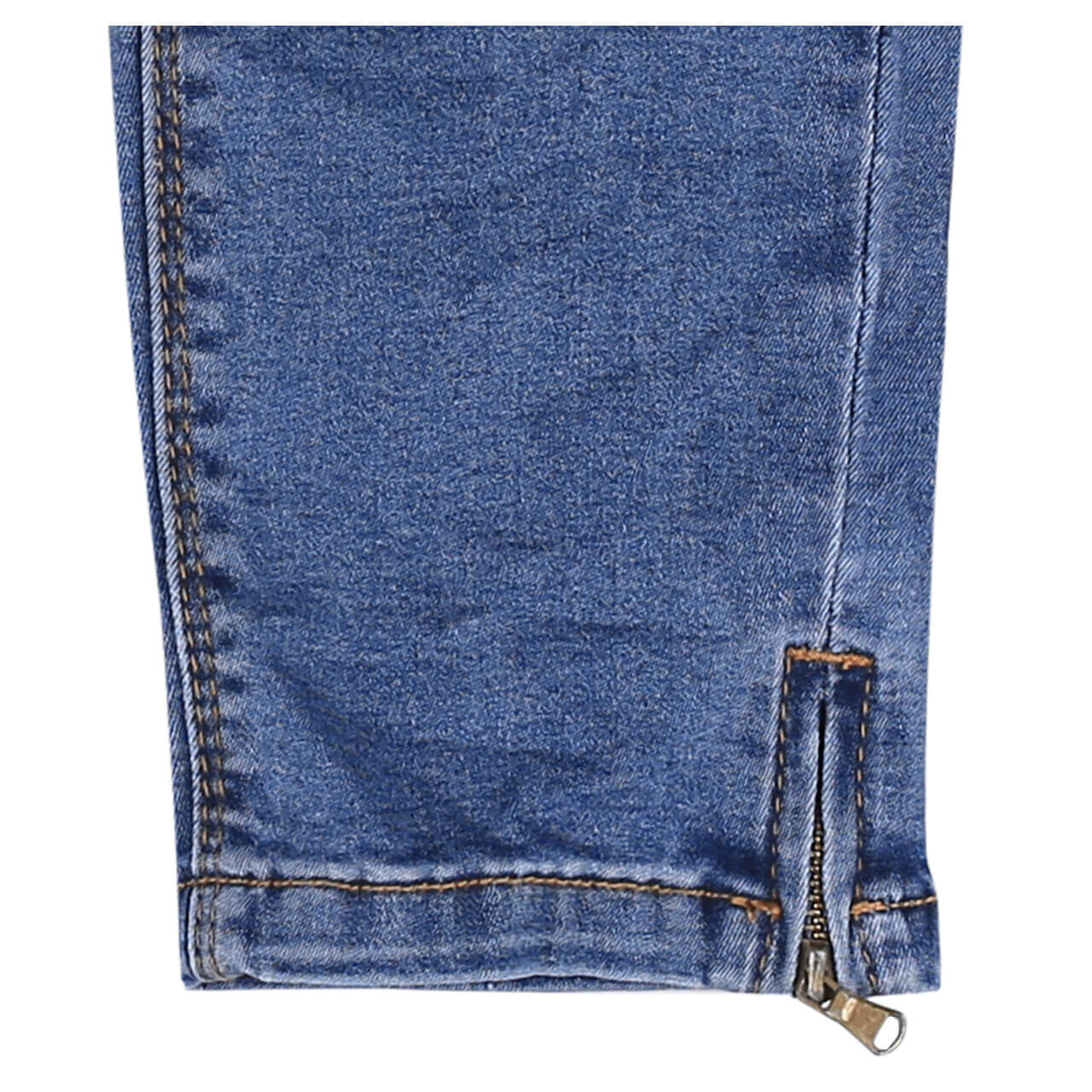 Buena Vista Jeans Italy V 7/8 Cozy Denim für Damen in Mittelblau angewaschen, FarbNr.: 9035