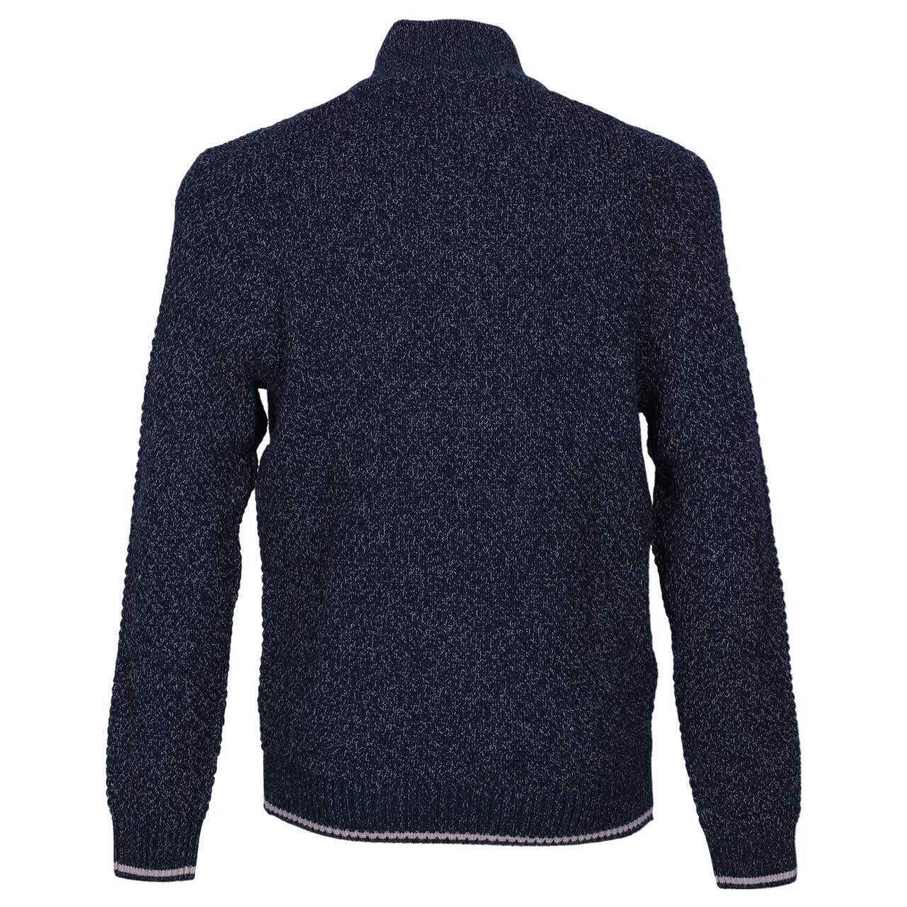 Herren Pullover von Lerros in der Farbe Dunkelblau meliert, Rückansicht