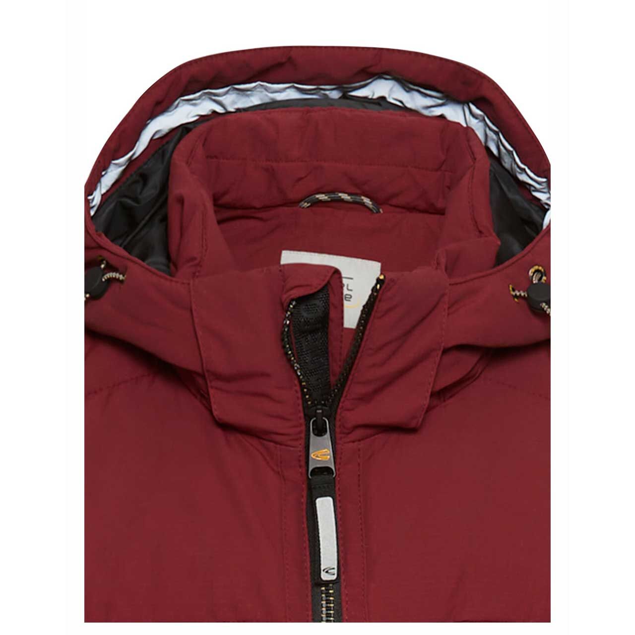 Herren Jacke Blouson von Camel active in Rot, detaillierte Vorderansicht
