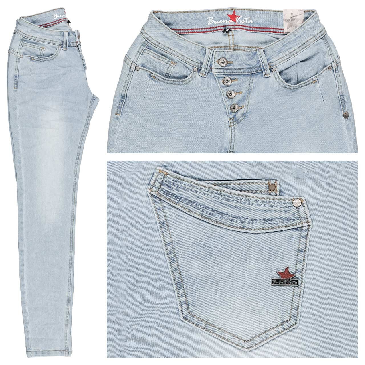 Buena Vista Malibu Stretch Denim Jeans bleach denim Buena Vista Malibu Stretch Denim Jeans bleach denim