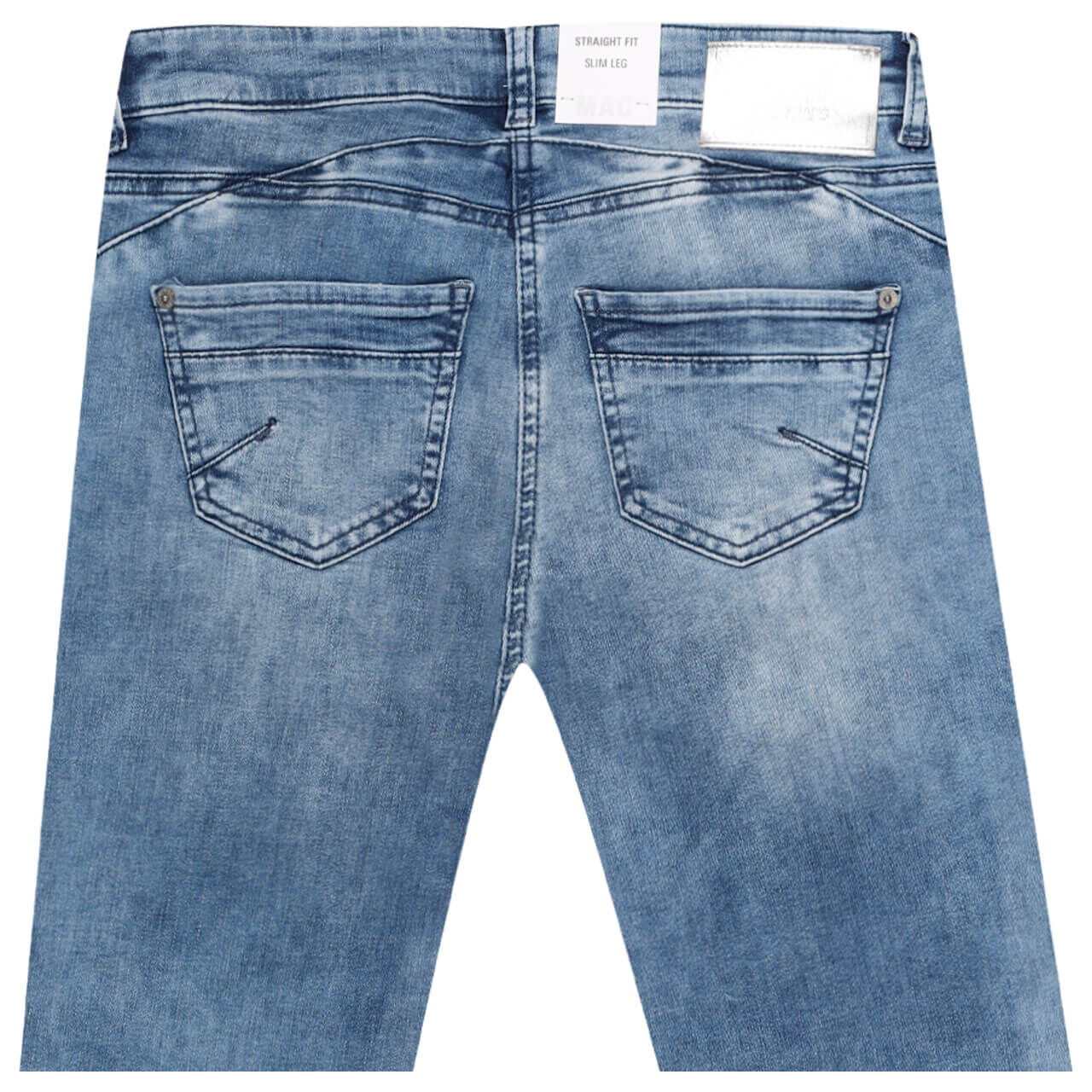MAC Rich Slim 7/8 Jeans authentic bleached blue