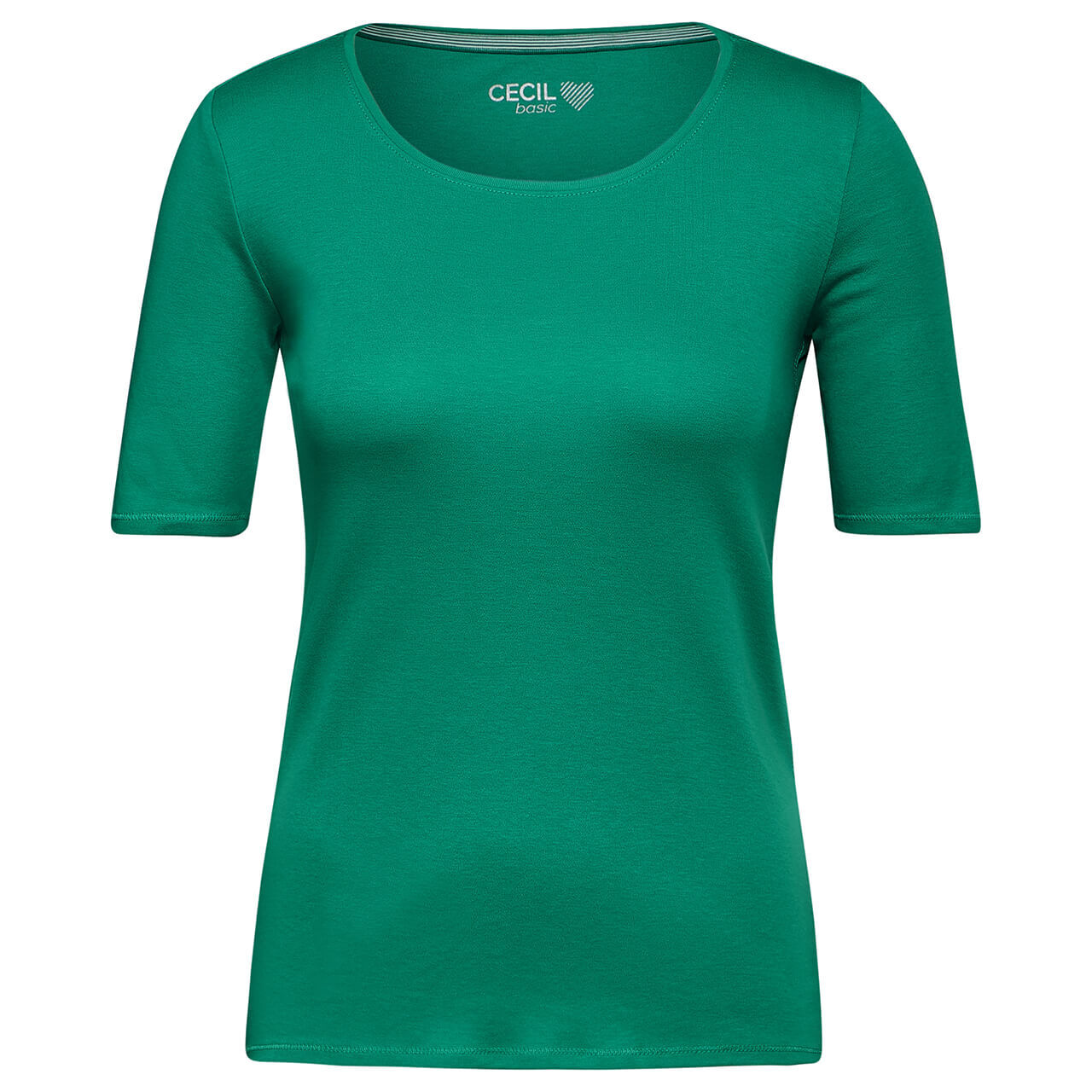 Cecil Damen T-Shirt Lena malachite green