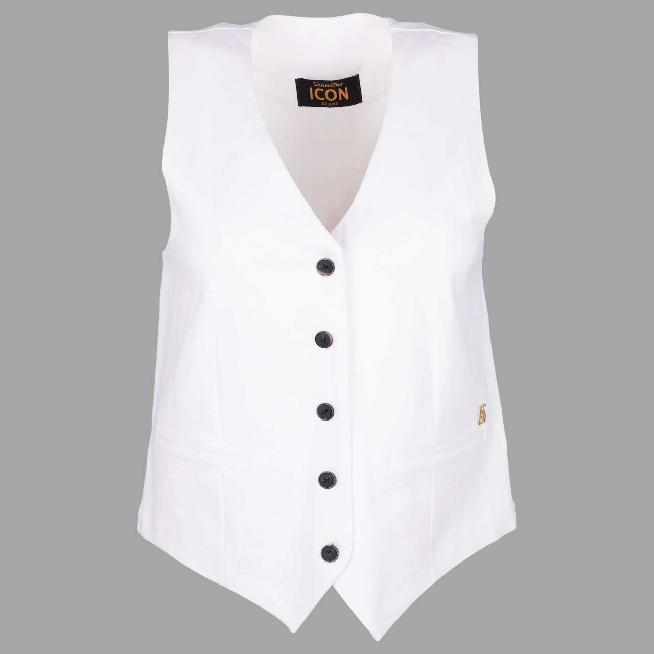 Senoritas Icon Damen Weste creme white