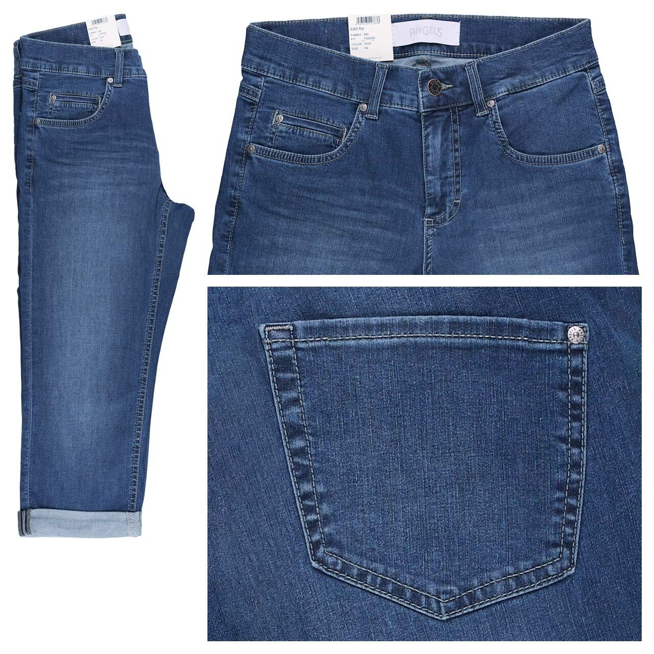 Angels Cici TU 3/4 Jeans old washed used buffi Angels Cici TU 3/4 Jeans old washed used buffi