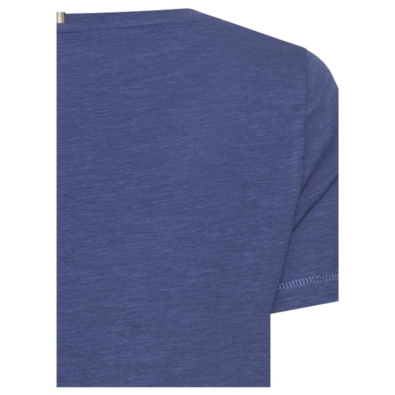 Damen T-Shirt von Camel active in Dunkelblau meliert, detaillierte Rückansicht