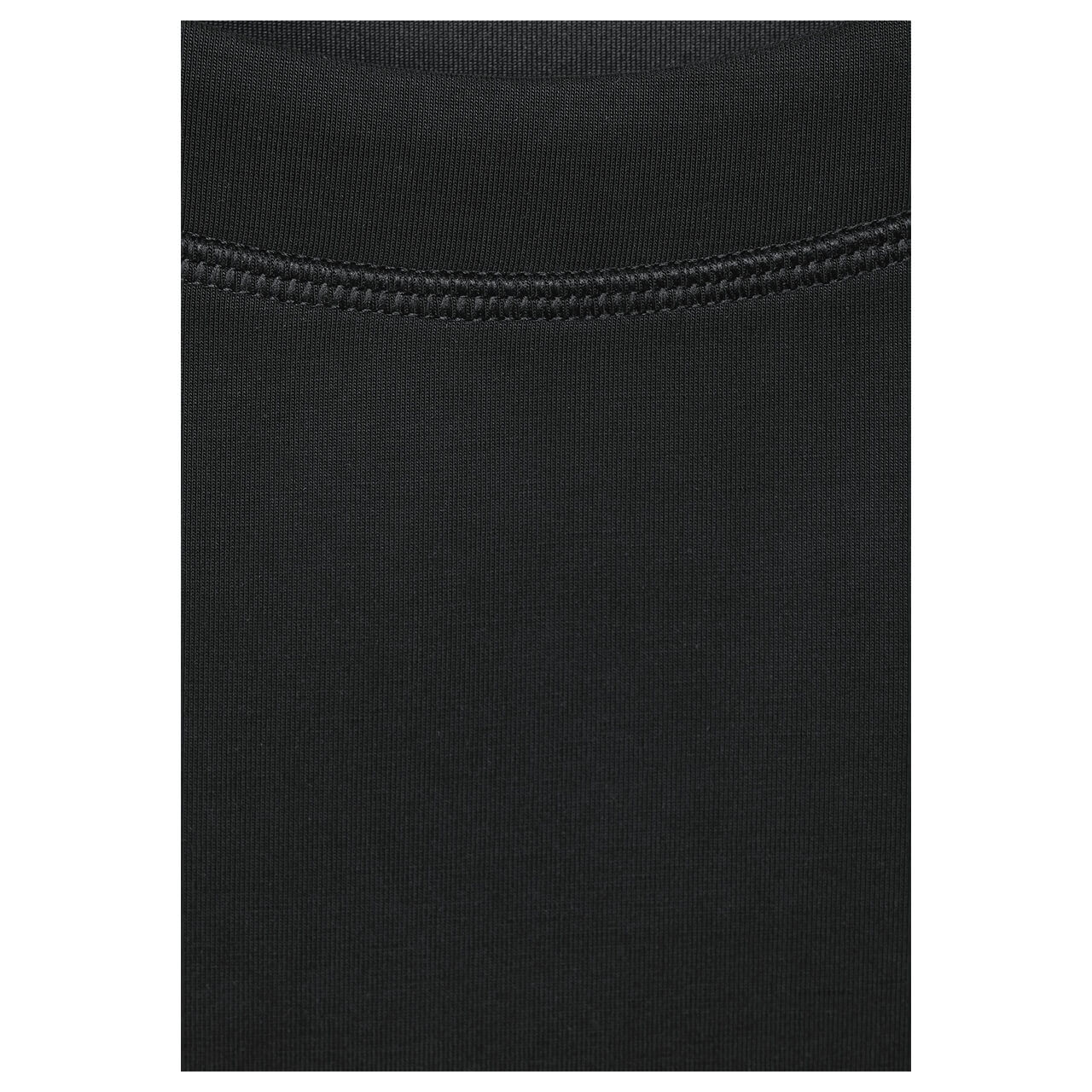 Cecil Damen Kurzarm Sweatshirt black