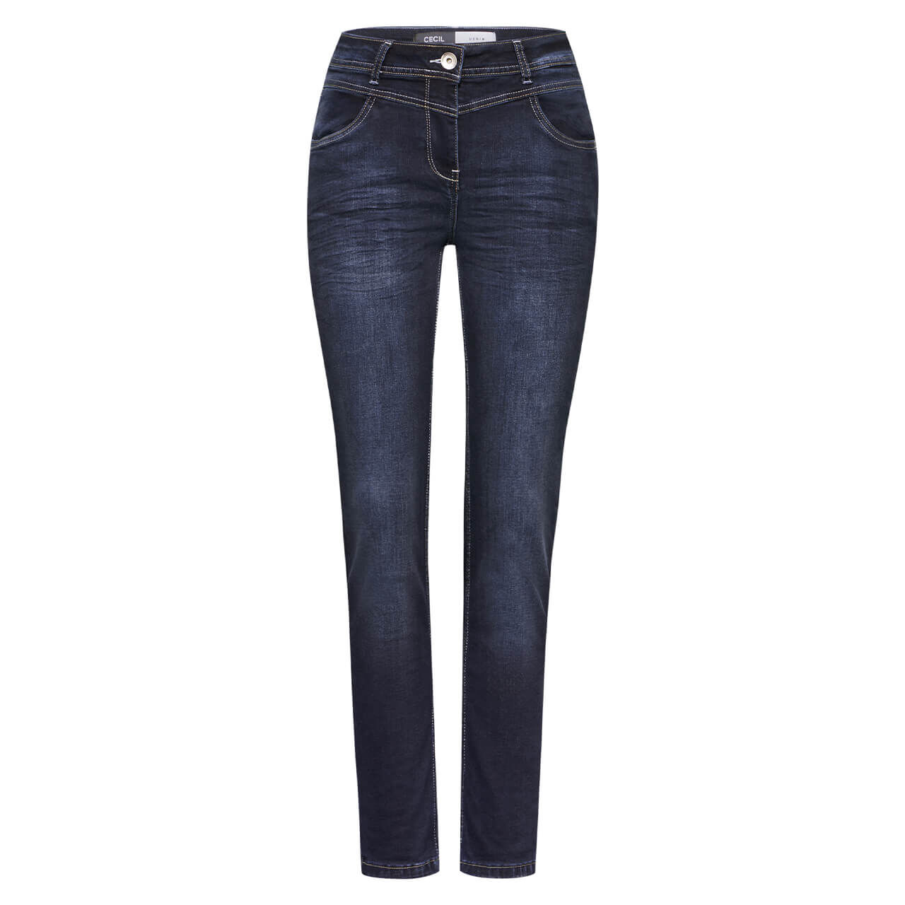 Cecil Toronto Jeans dark blue