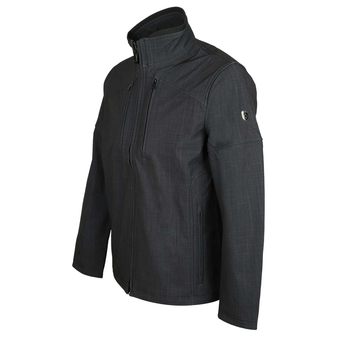 Herren Jacke Sprinter Men von Wellensteyn in Schwarz kariert, Seitenansicht