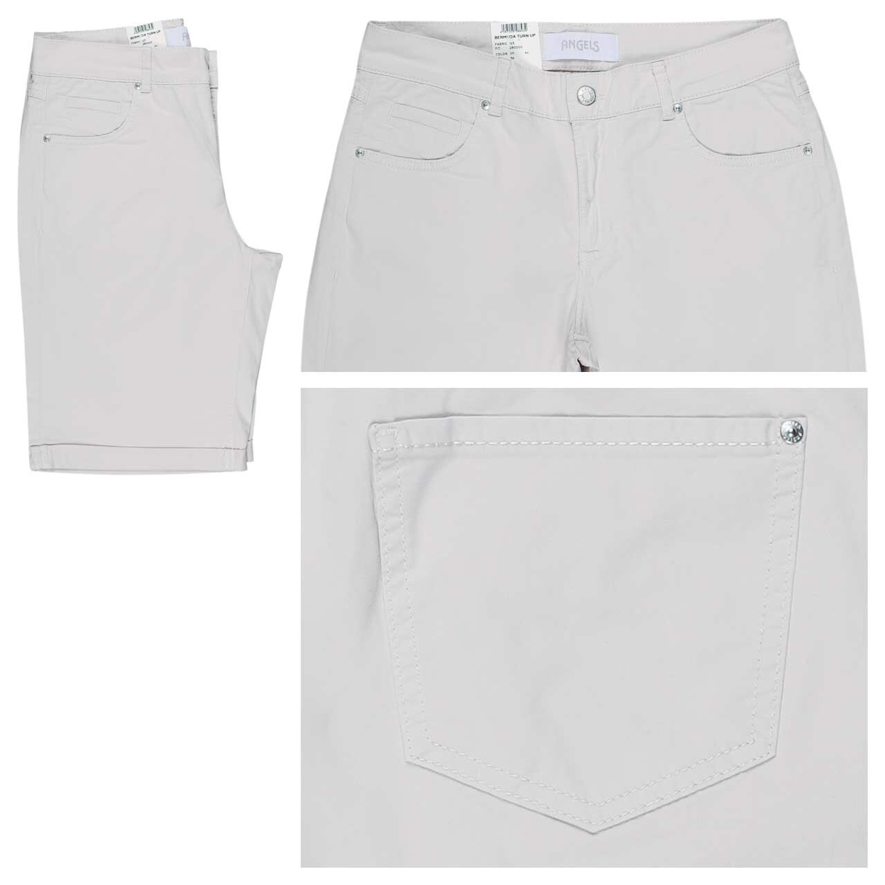 Angels Bermuda TU Baumwollhose lunar rock