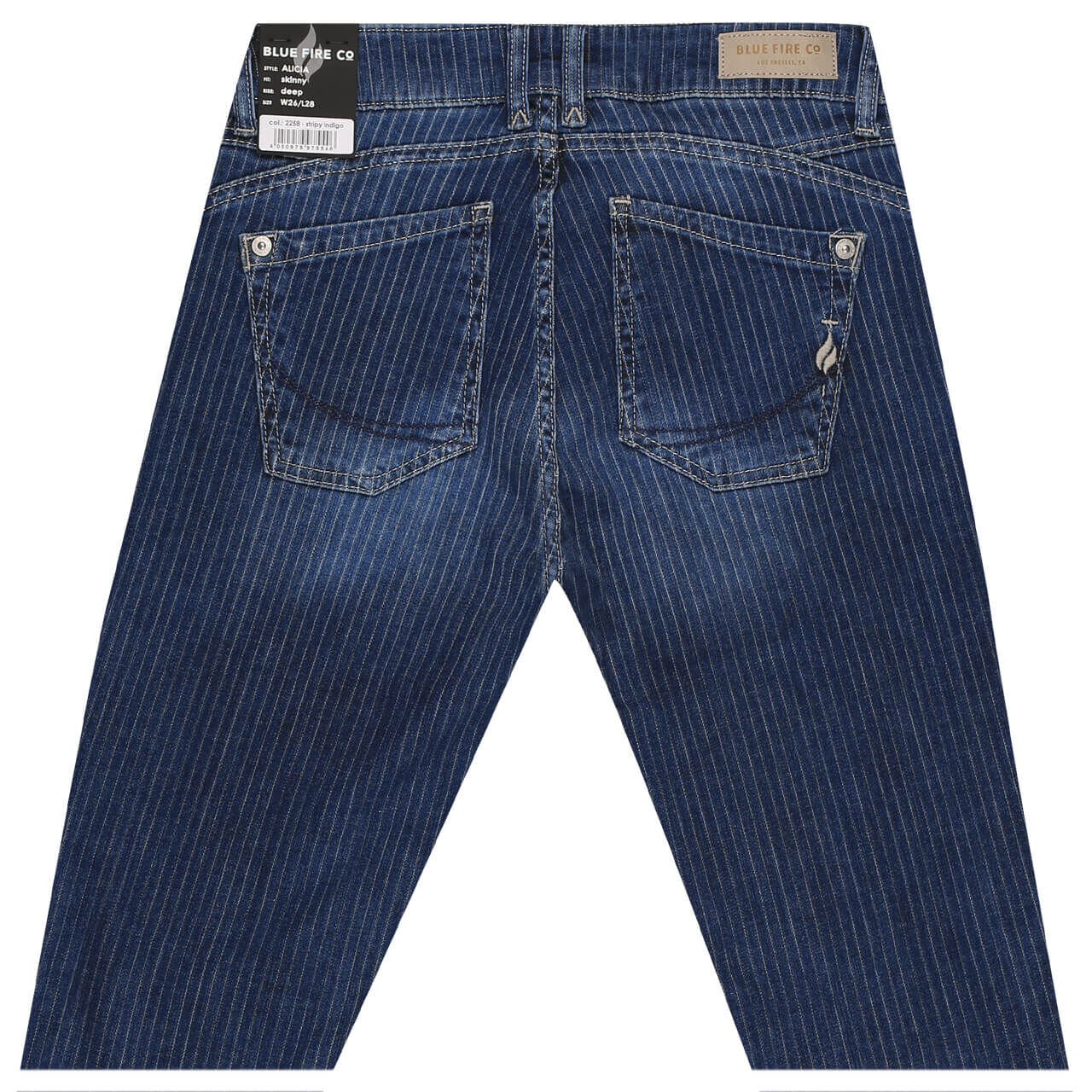 Blue Fire Jeans Alicia für Damen in Dunkelblau verwaschen mit Destroyed-Effekten, FarbNr.: 2258