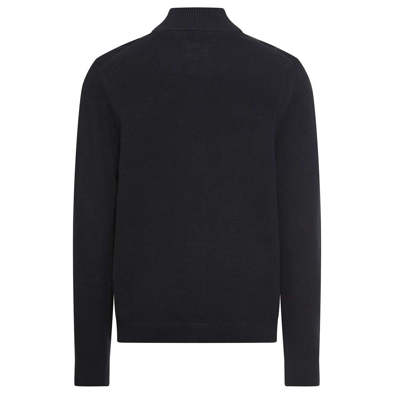 Herren Strickjacke von Camel active in der Farbe Dunkelblau, Rückansicht