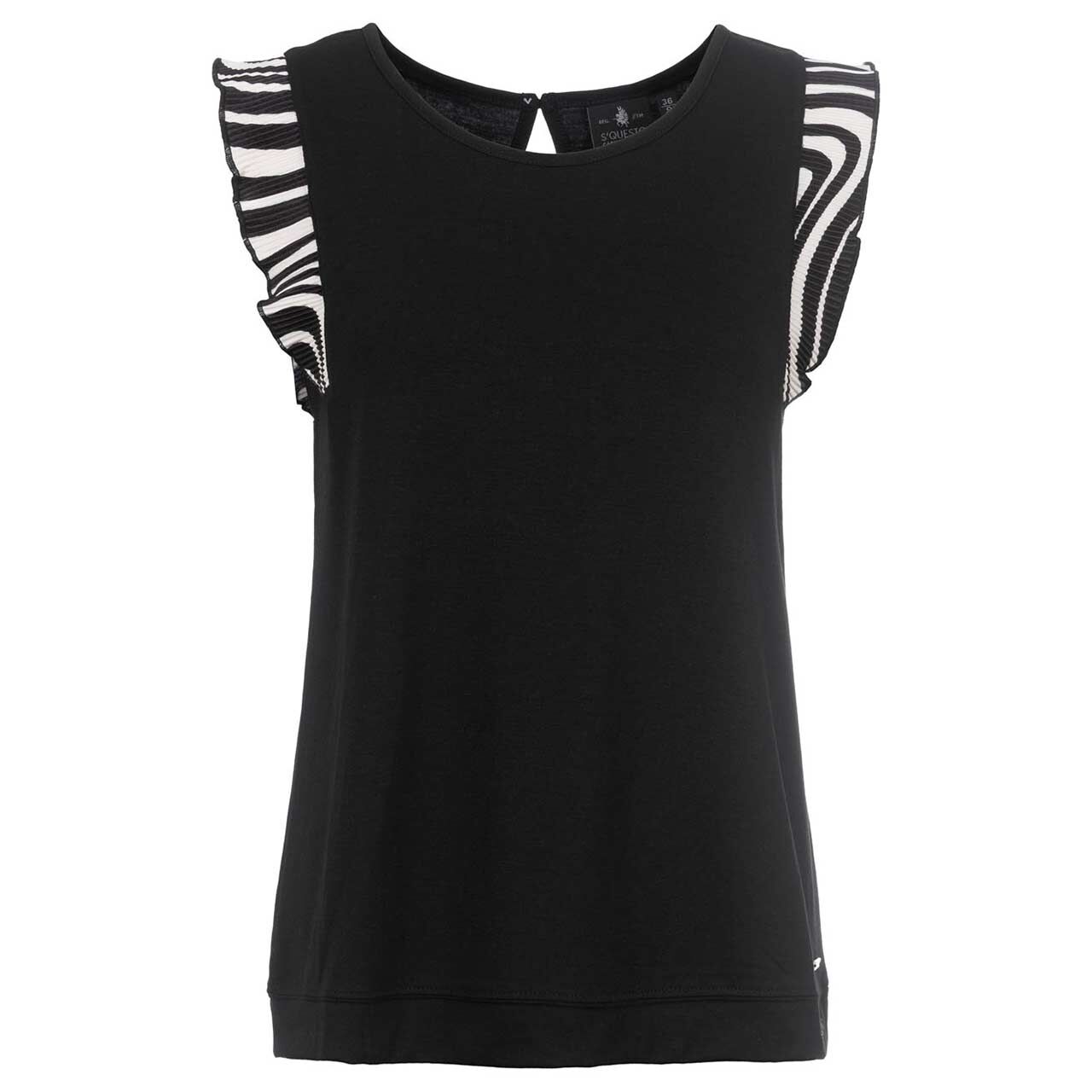 Soquesto Damen Top soft black