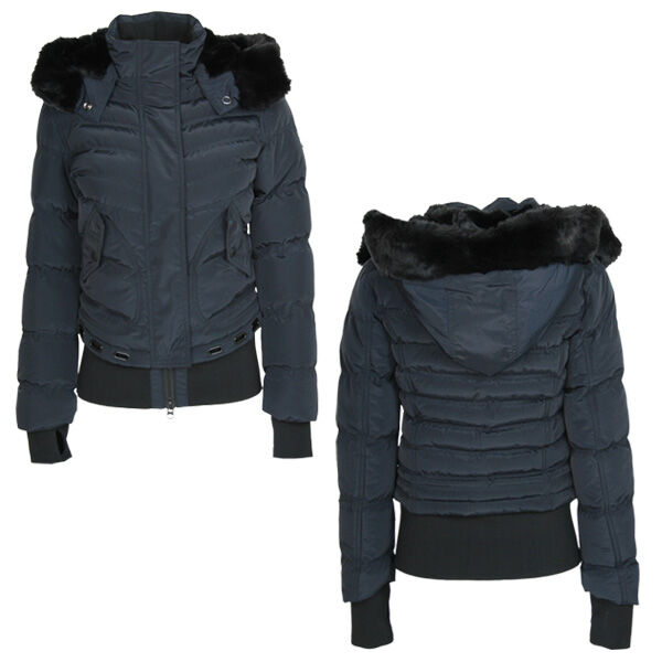 wellensteyn-queens-midnightblue-combi Damen Jacke Queens von Wellensteyn in Dunkelblau, Vorder- und Rückansicht