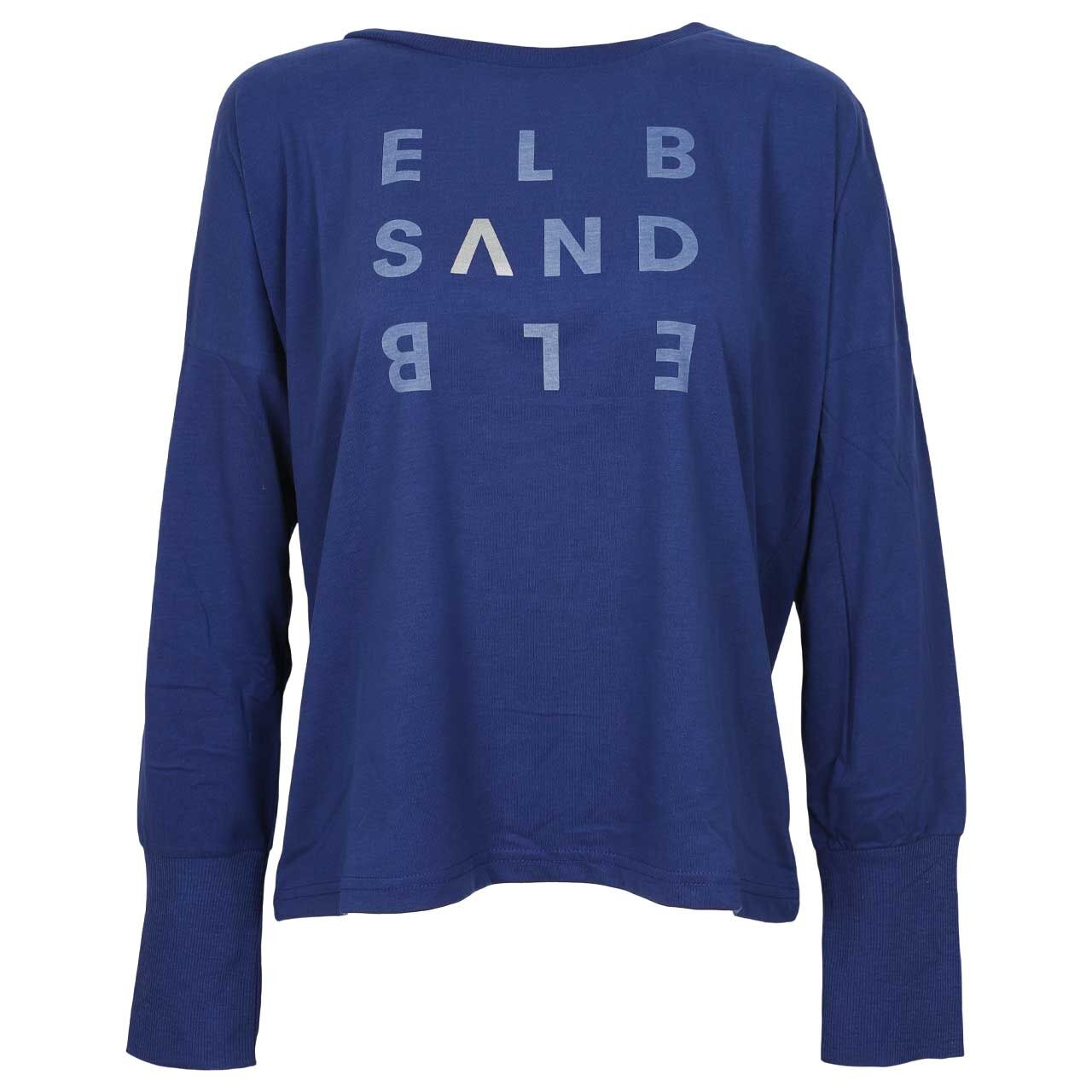 Elbsand Damen Langarm Shirt Ingiara electric blue