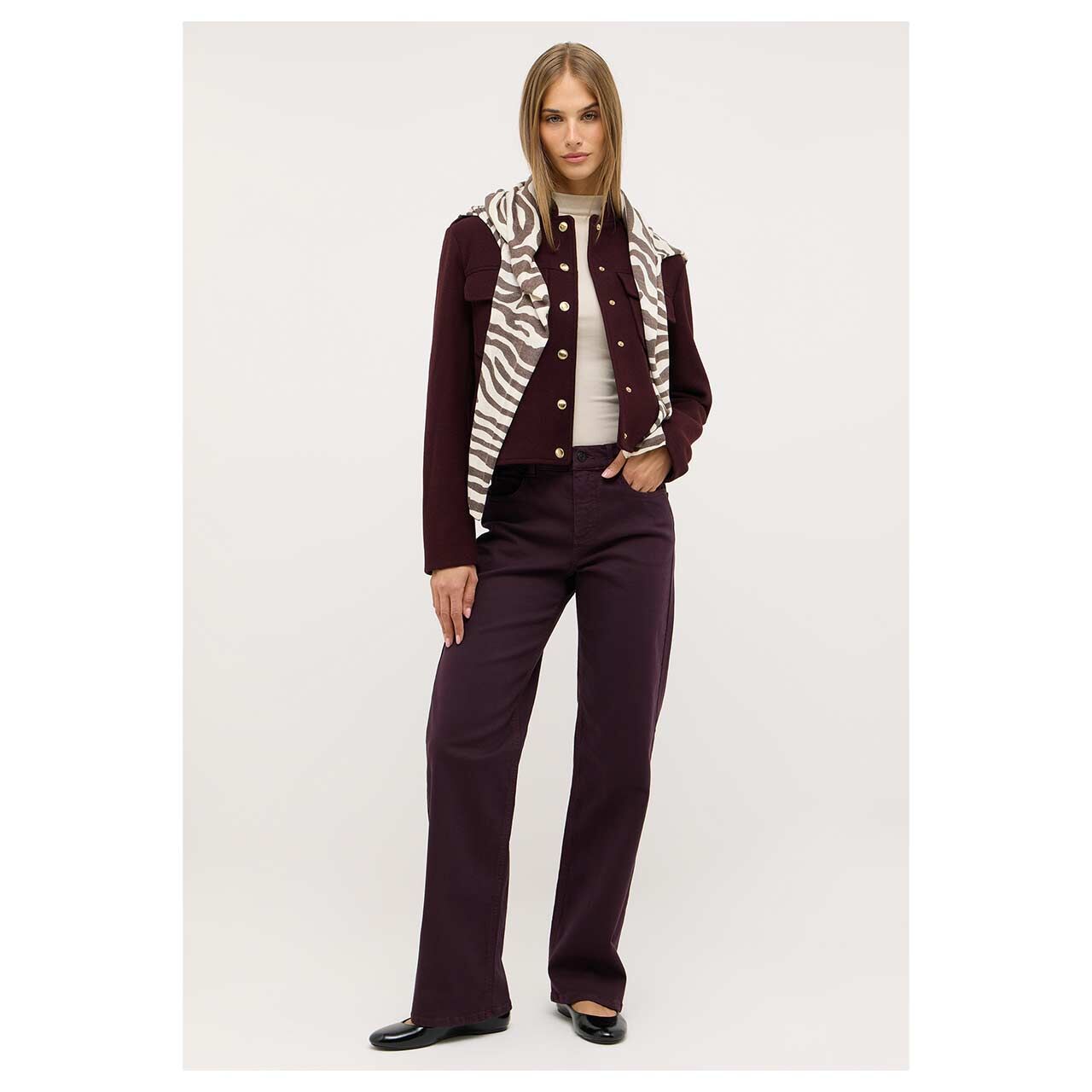 Angels Lara Jeans deep wine used