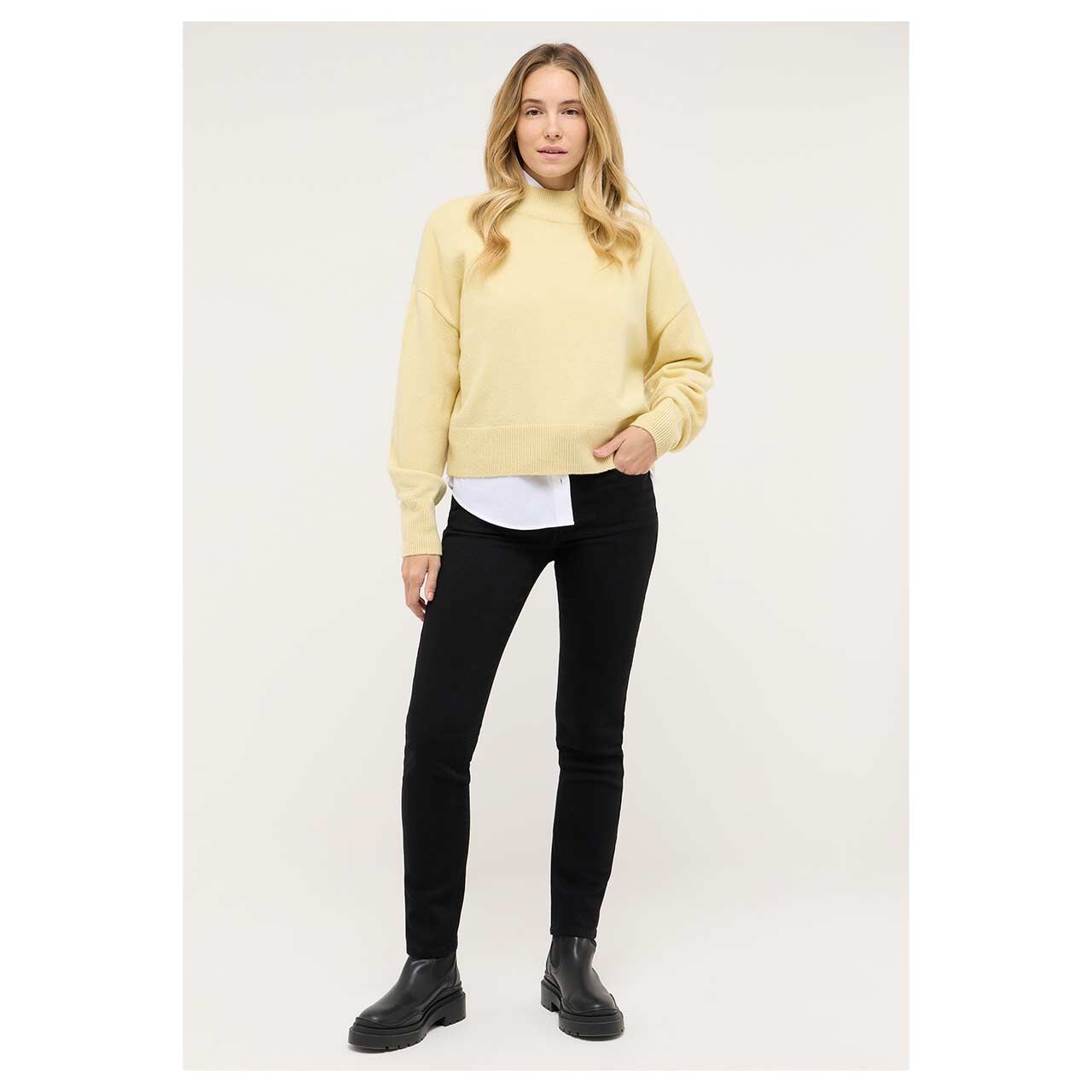 Angels Cici Jeans black thermo denim