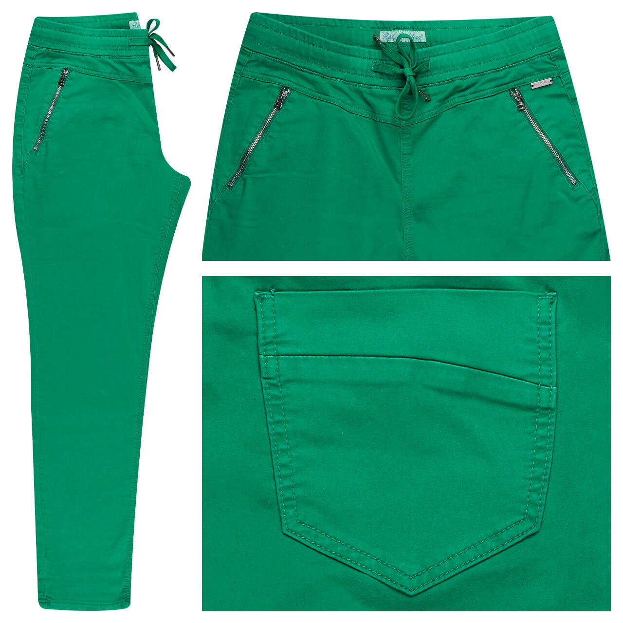 Red Button Tessy Jogpants Ankle Baumwollhose clover green