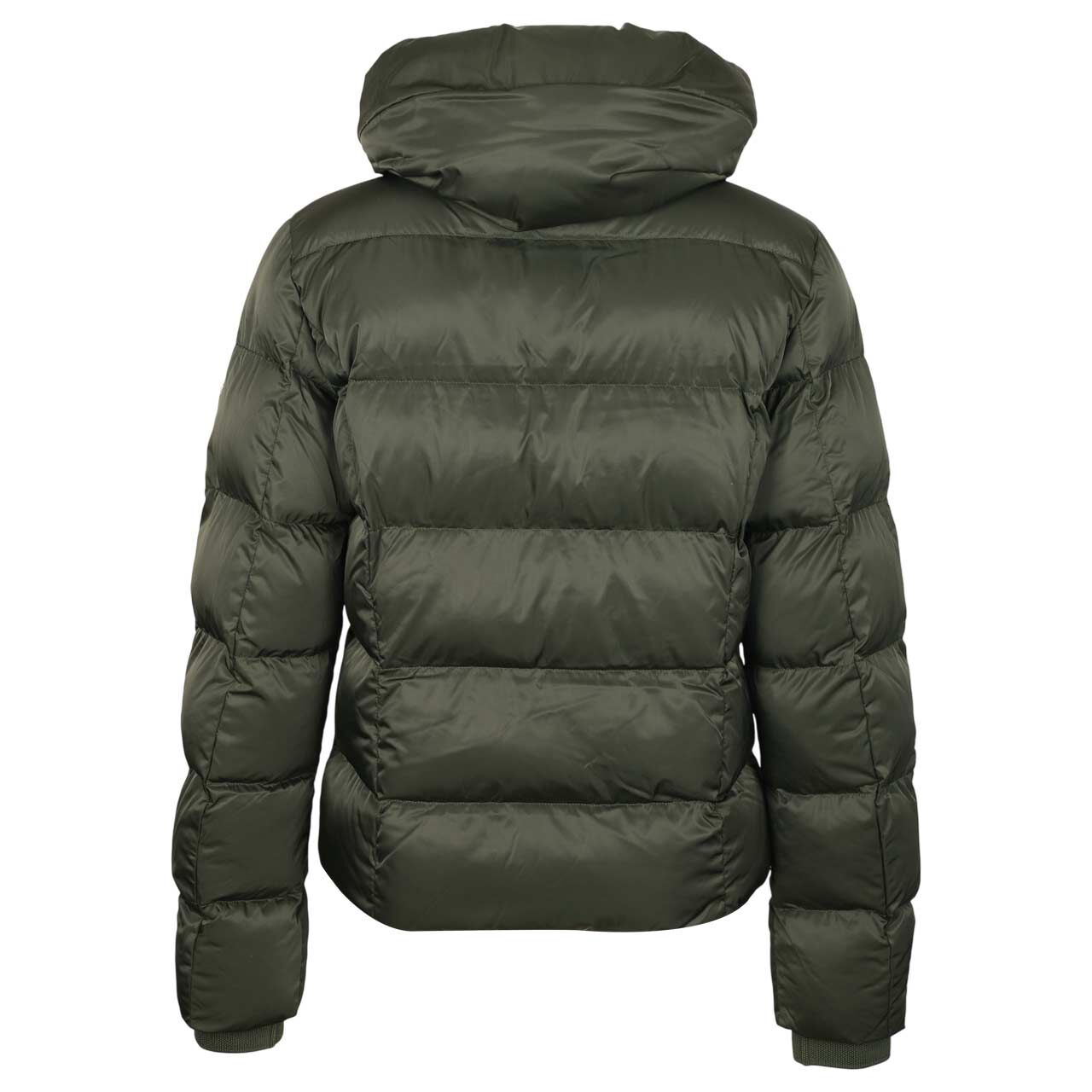 Damen Jacke Feenstaub Short von Wellensteyn in Dunkelgrün, Rückansicht