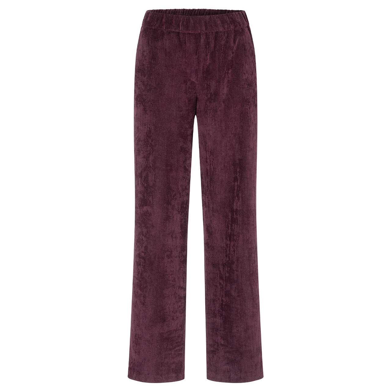 Damen Cordhose Chiara von MAC in Burgunderrot, Vorderansicht