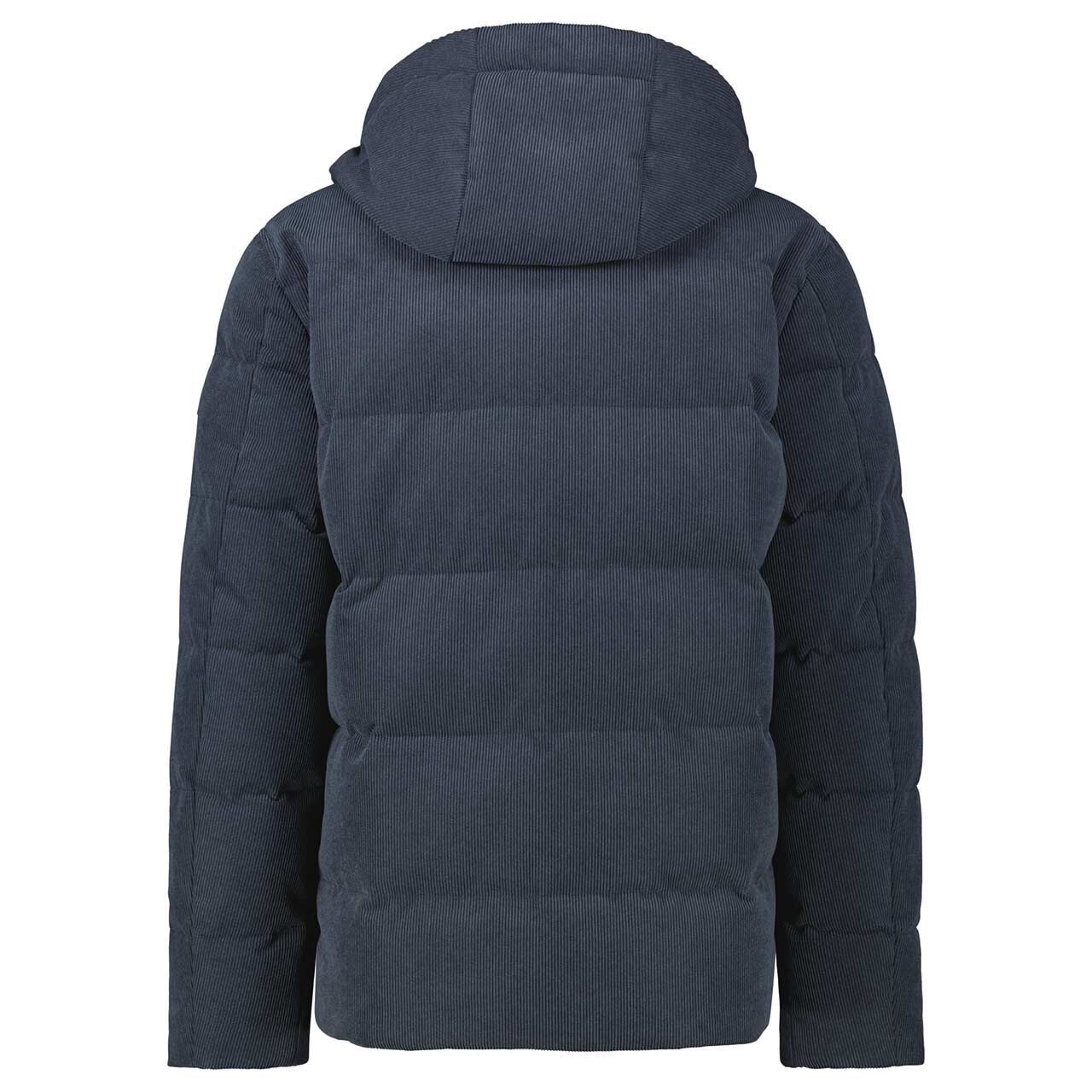 Herren Cord Jacke von Lerros in Dunkelblau, Rückansicht