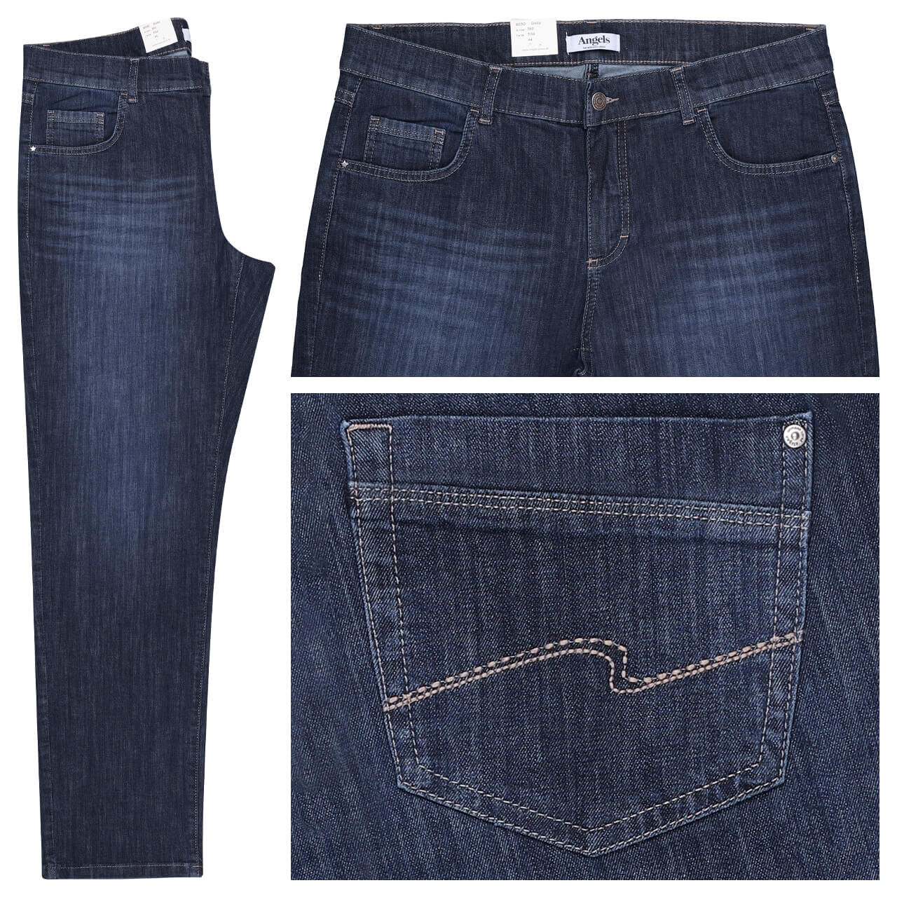 Angels Dolly Jeans stone used buffi Angels Dolly Jeans stone used buffi