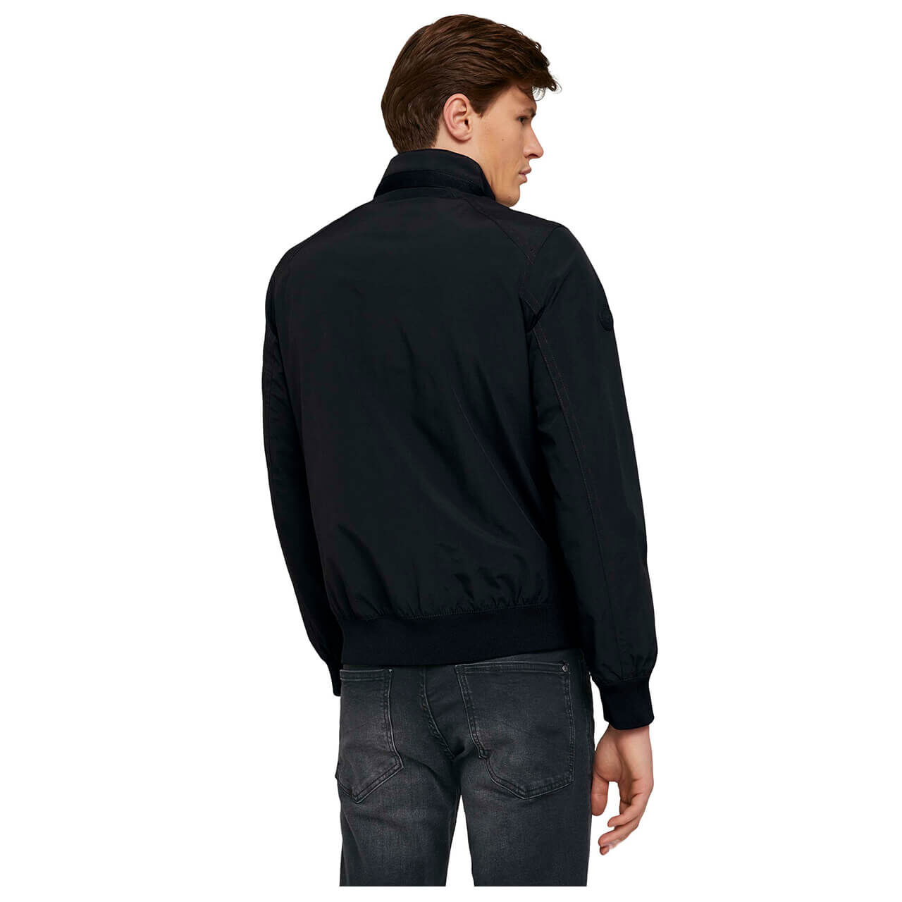 Tom Tailor Casual Blouson Jacke für Herren in Schwarz, FarbNr.: 29999