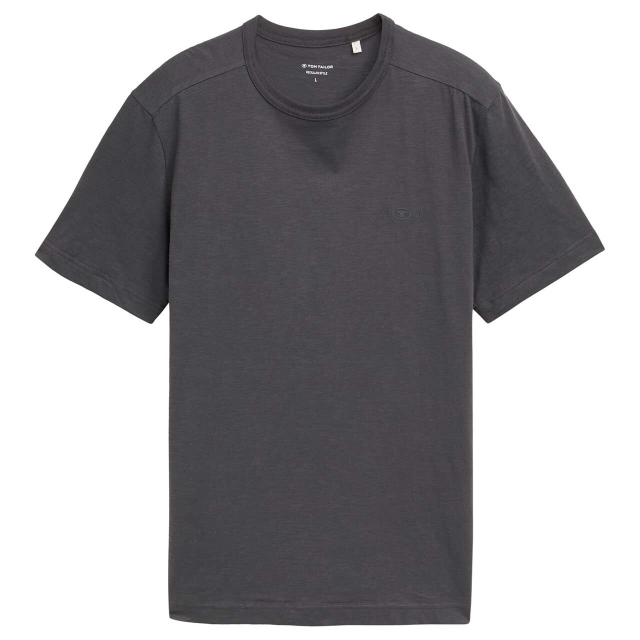 Tom Tailor Herren T-Shirt tarmac grey