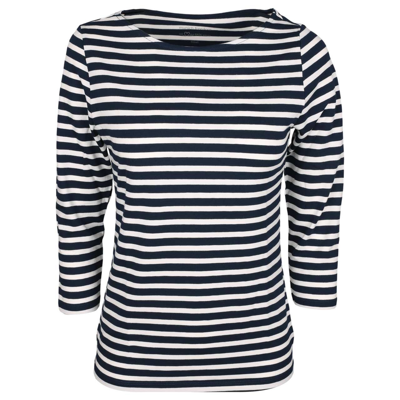 Munich Freedom Damen 3/4 Arm Shirt marine/offwhite
