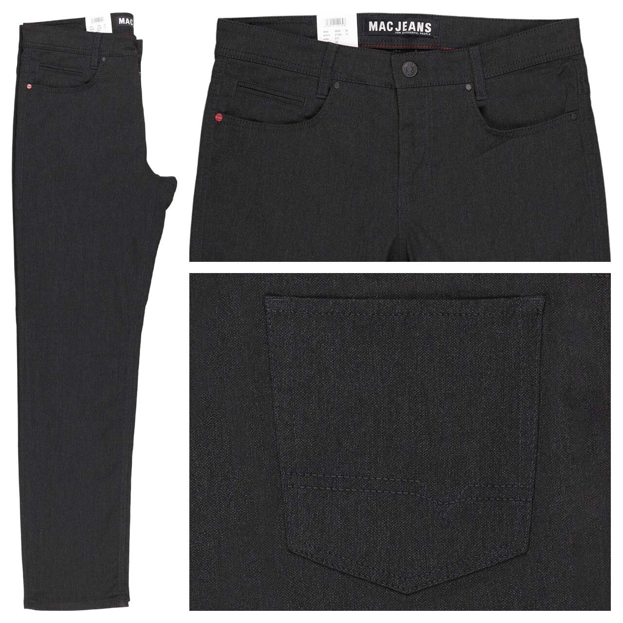 MAC Arne Hose dark grey stone