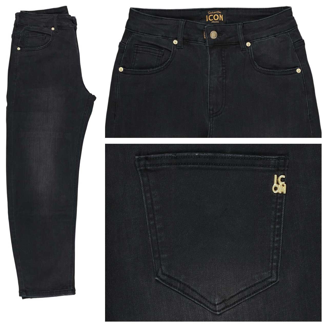 Senoritas ICON Lollipop 7/8 Jeans used black