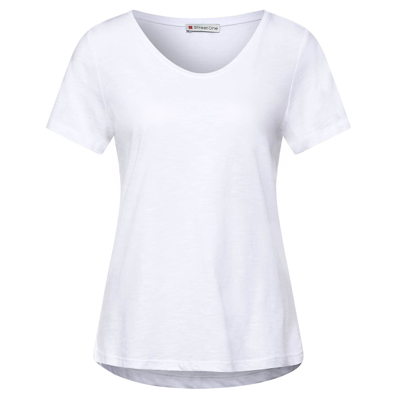 Street One Gerda T-Shirt für Damen in Weiß, FarbNr.: 10000
