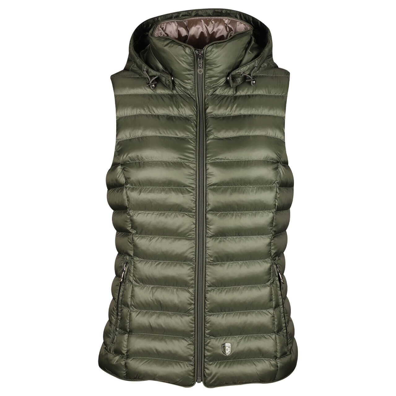 Wellensteyn Italy Vest Hood Damen Weste salbei Wellensteyn Italy Vest Hood Damen Weste salbei