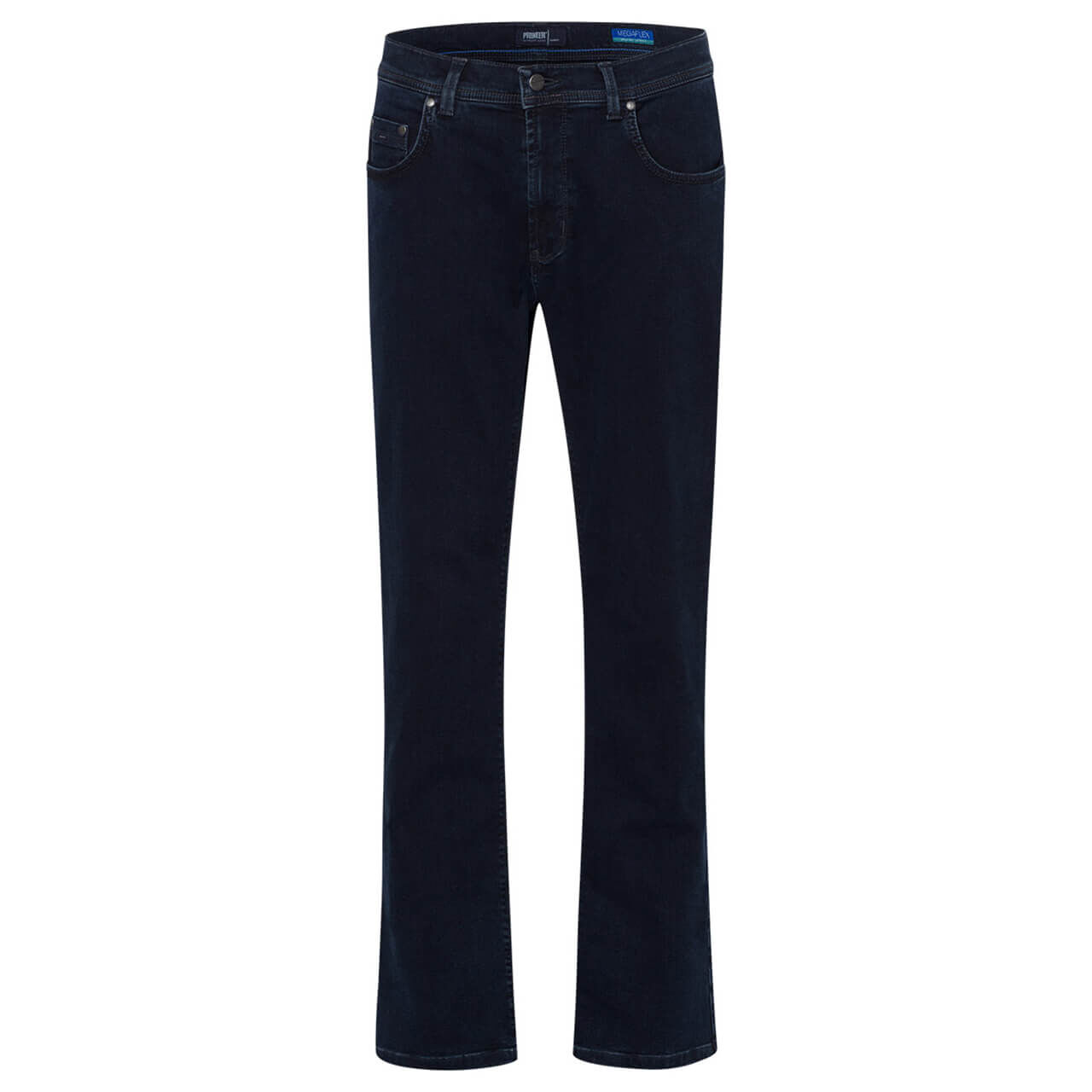 Stretch Herrenjeans Rando Megaflex in Dunkelblau von Pioneer, Vorderansicht