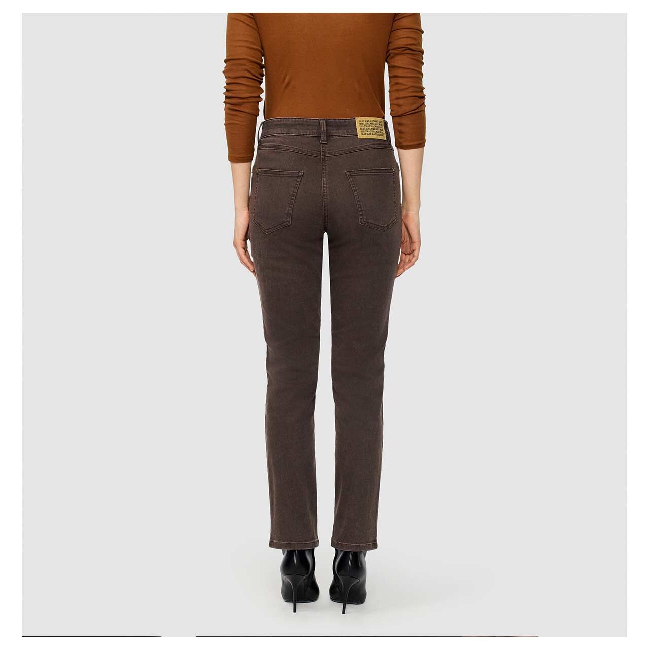 MAC Melanie Jeans brown stone wash