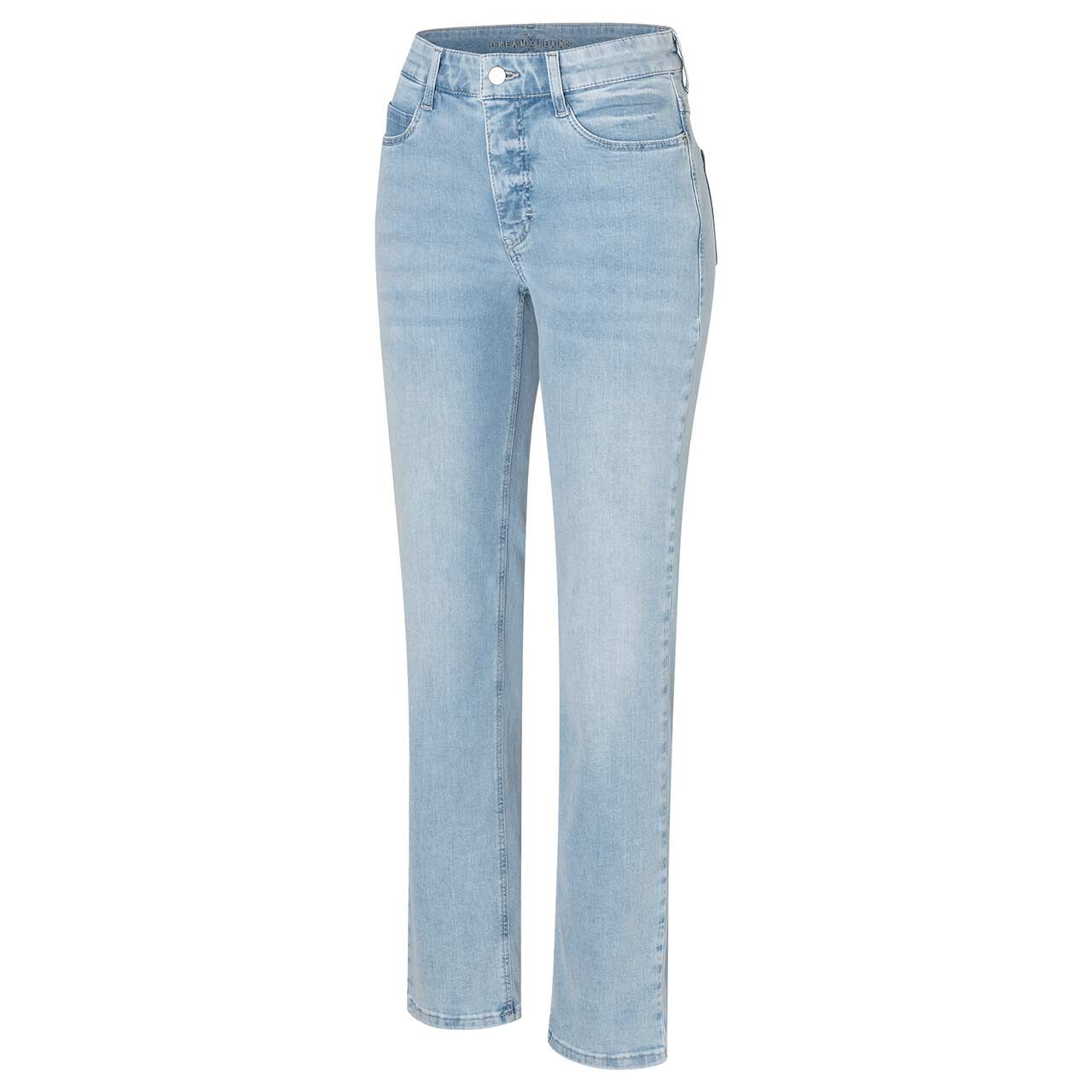 Stretch Damenjeans Dream von MAC in Hellblau verwaschen, Seitenansicht