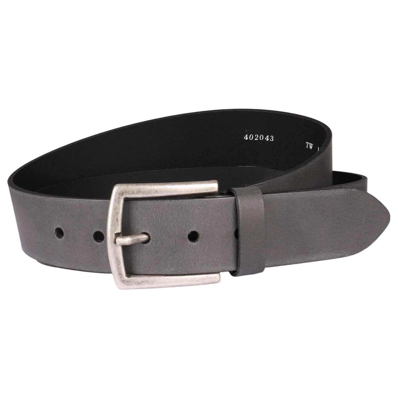 Bernd Götz Herren Pull Up Ledergürtel anthracite