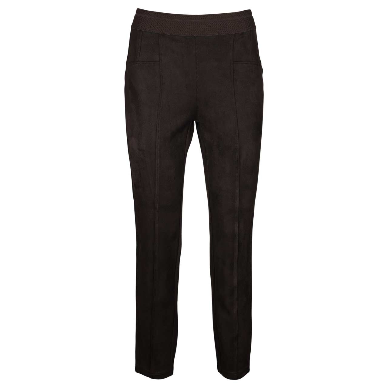 Street One Hope Velours Ankle Hose black coffee