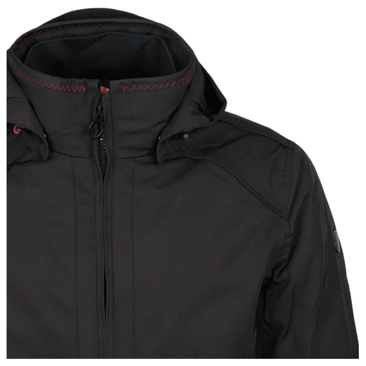 Herren Jacke Cicero Winter von Wellensteyn in Schwarz mit der Artikelnummer CICW-1067, detaillierte Vorderansicht