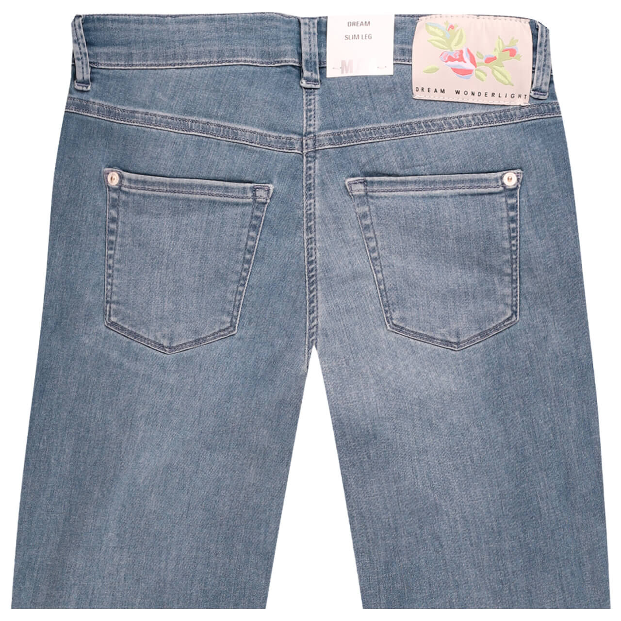 MAC Dream Summer 7/8 Jeans fashion bleached