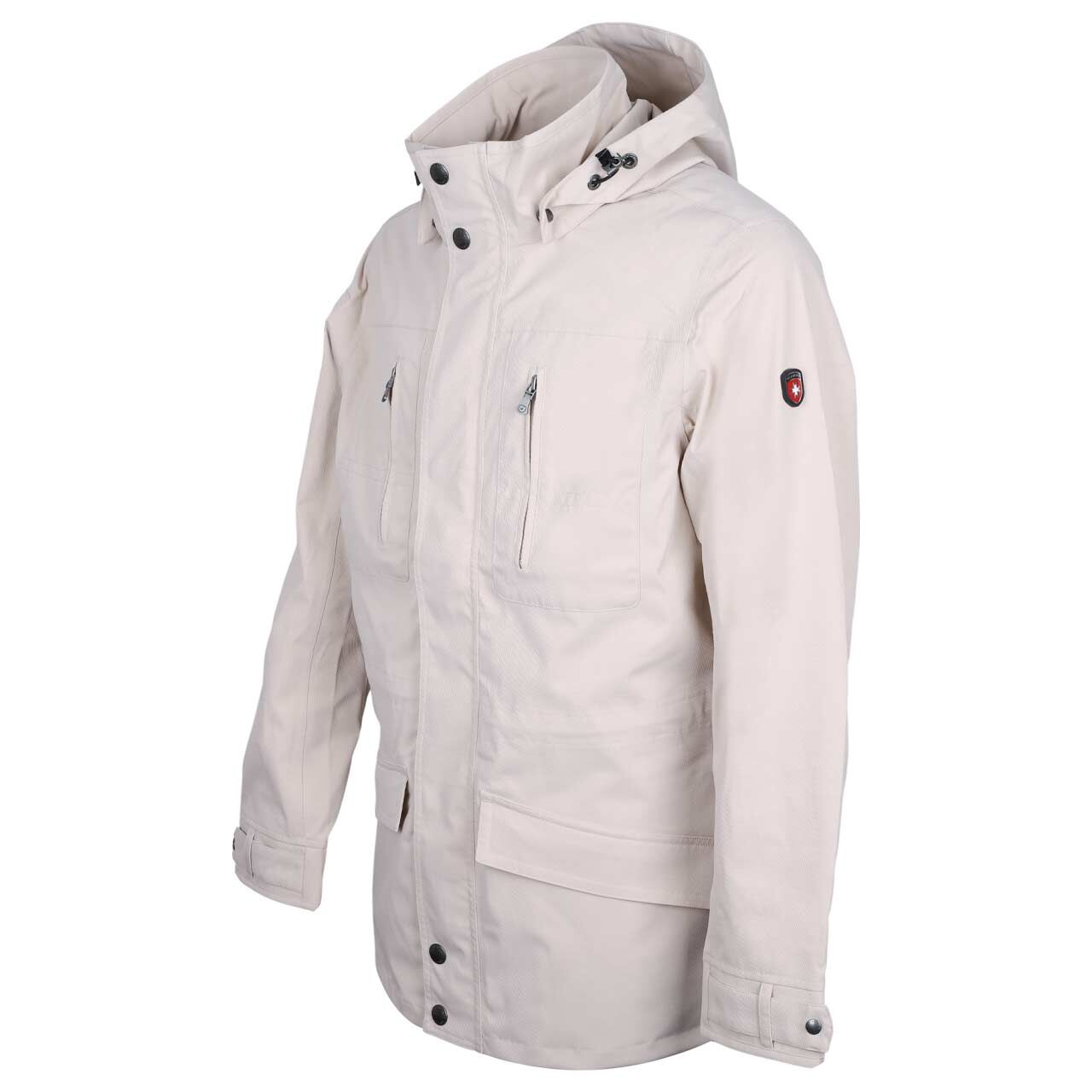 Herren Jacke Golfjacke von Wellensteyn in Hellbeige, Seitenansicht