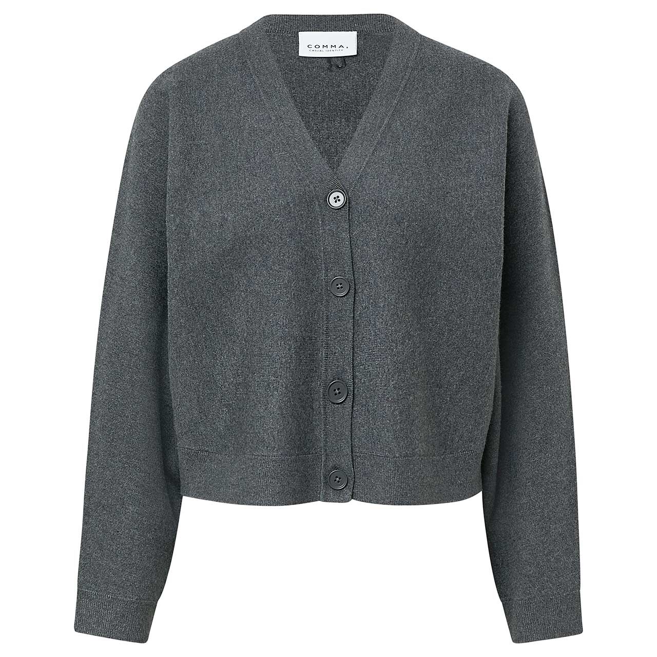 Comma Strickjacke in Grau kaufen 98W7