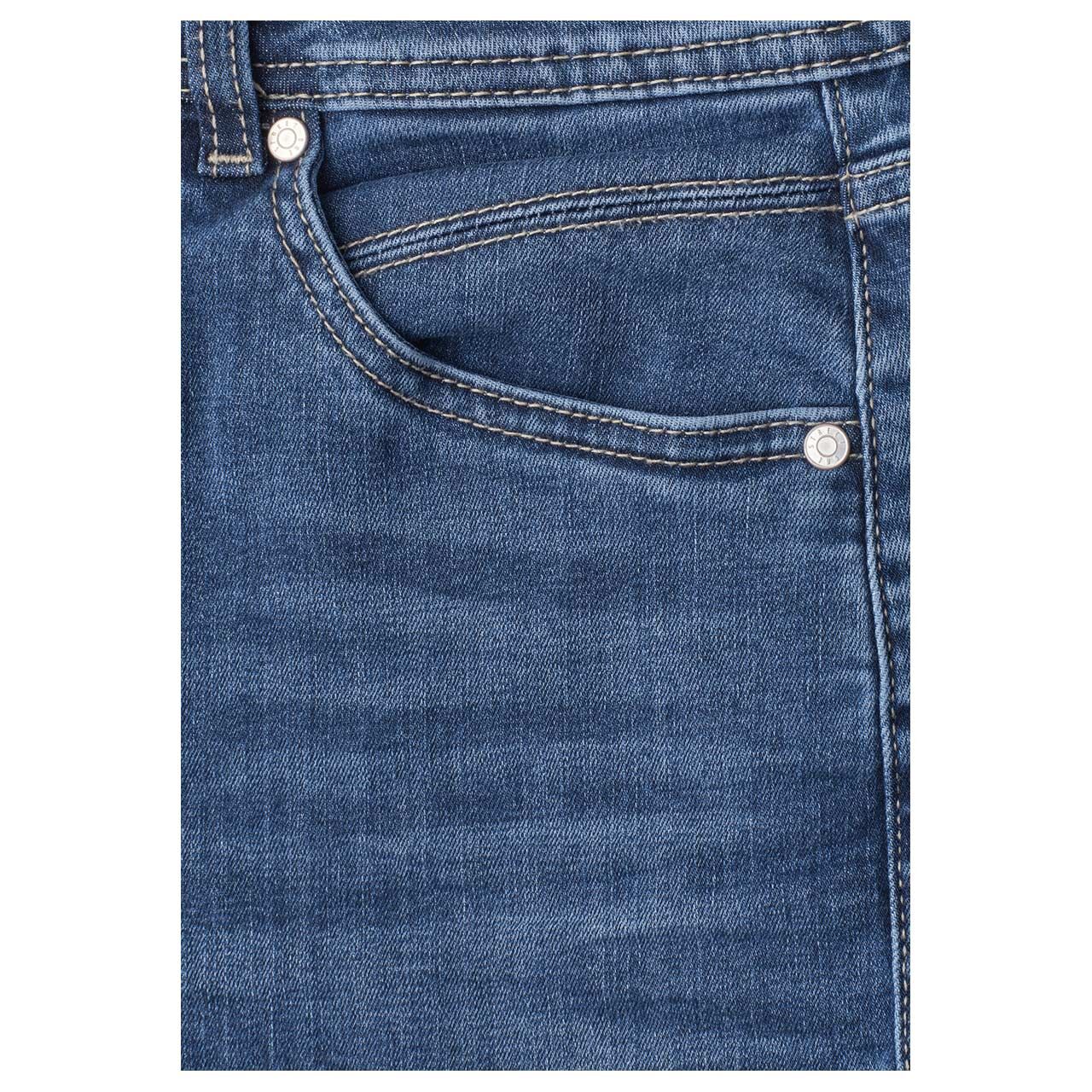 Street One Karlie Barrel Ankle Jeans medium blue wash