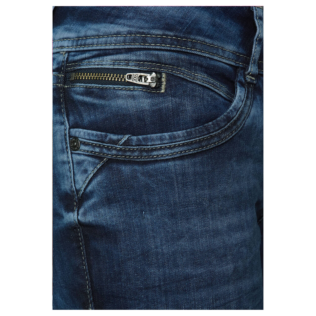Street One York Ankle Jeans authentic indigo washed