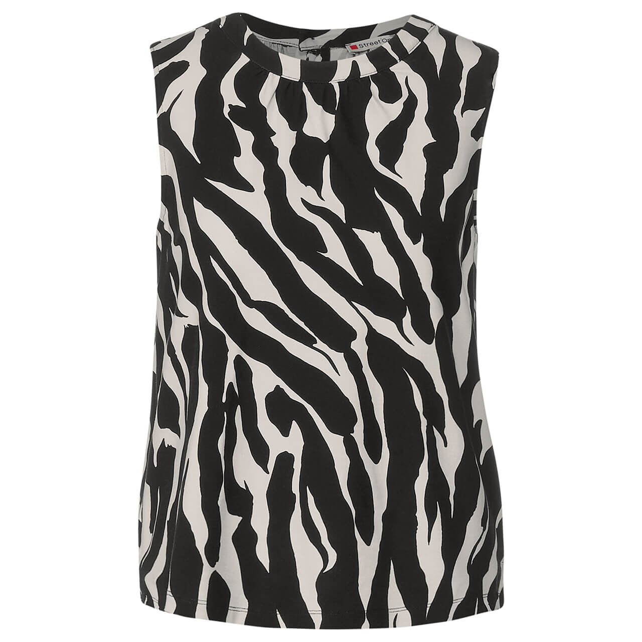 Street One Printed Top black