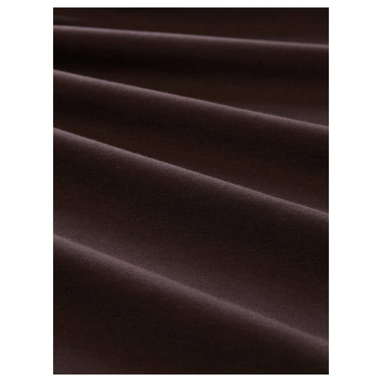 Tom Tailor Herren Rollkragen Langarm Shirt Turtleneck dark chocolate brown printed