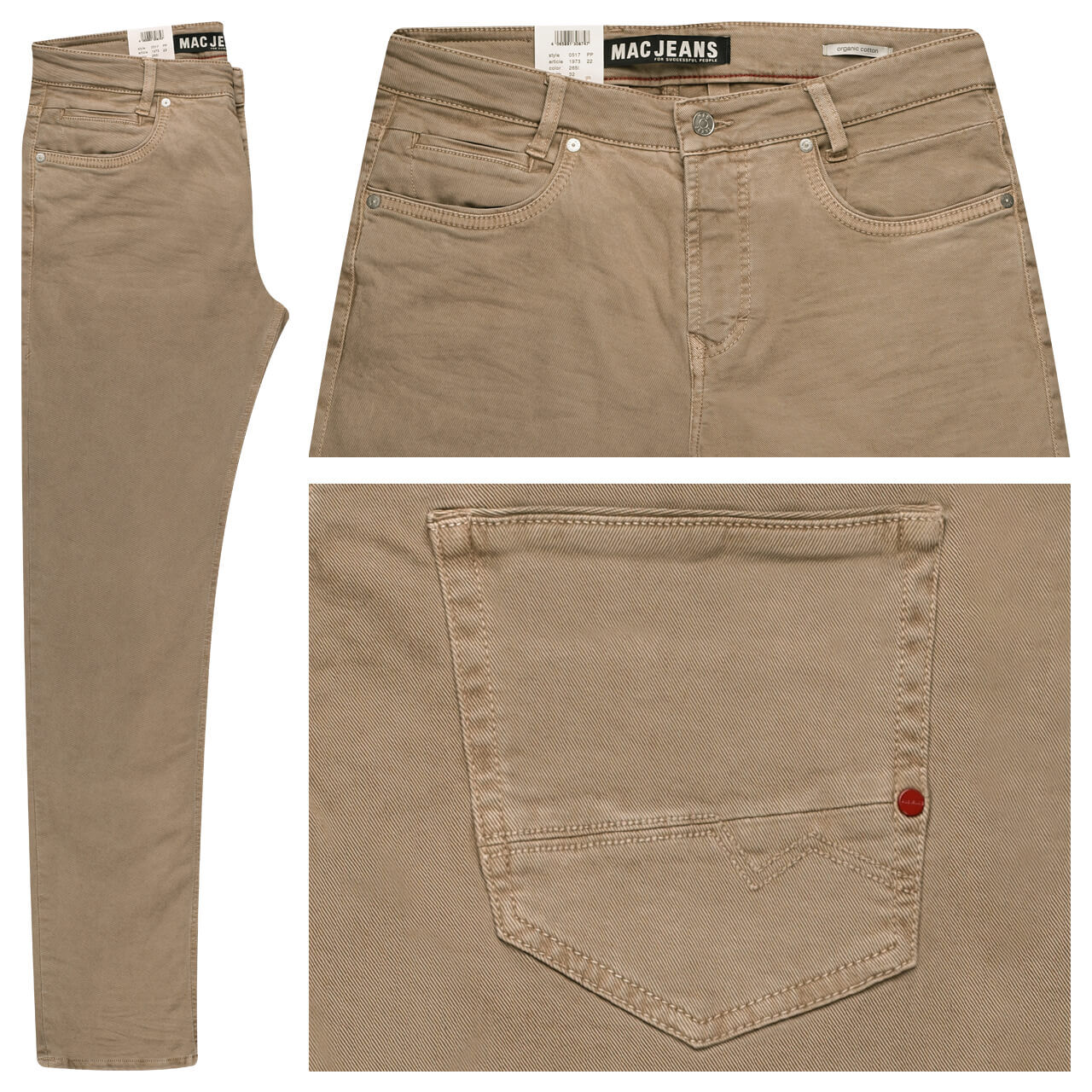 MAC Arne Pipe Jeans havanna MAC Arne Pipe Jeans havanna